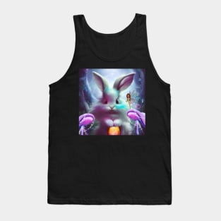 Cute Easter Bunny with Easter Egg the Two Best Things of Easter Tank Top